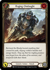 Raging Onslaught (Yellow) [U-WTR189] (Welcome to Rathe Unlimited)  Unlimited Normal | Webway Games