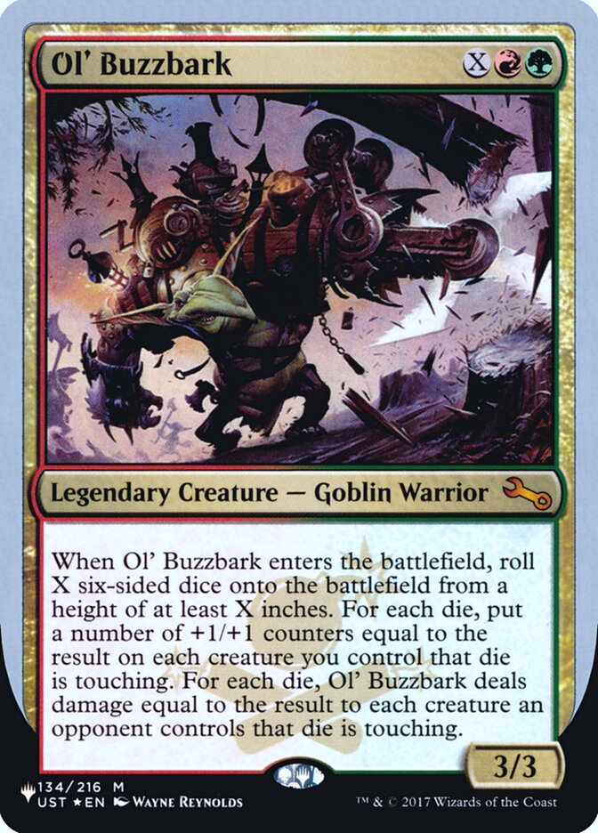 Ol' Buzzbark (Unfinity Foil Edition) [The List] | Webway Games