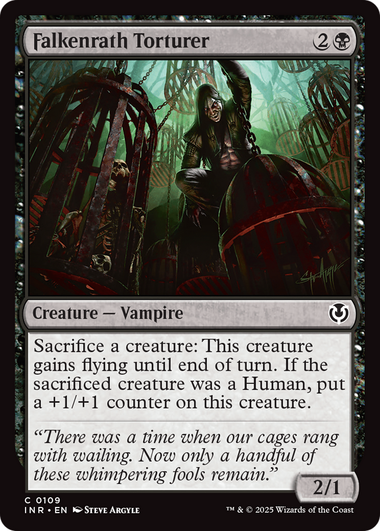 Falkenrath Torturer [Innistrad Remastered] | Webway Games
