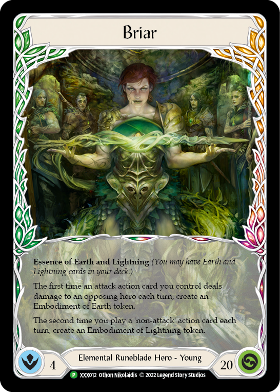 Briar // Briar, Warden of Thorns [XXX011/XXX012] (Promo) | Webway Games