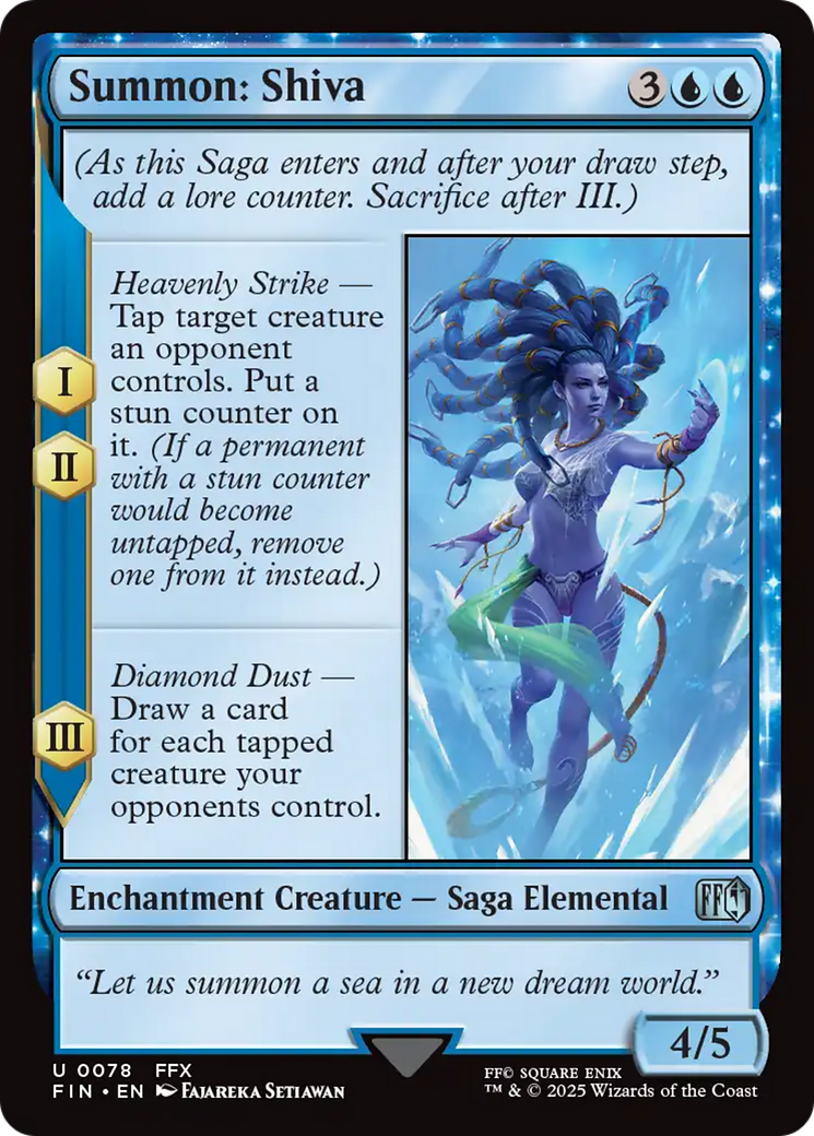 Summon: Shiva [FINAL FANTASY] | Webway Games