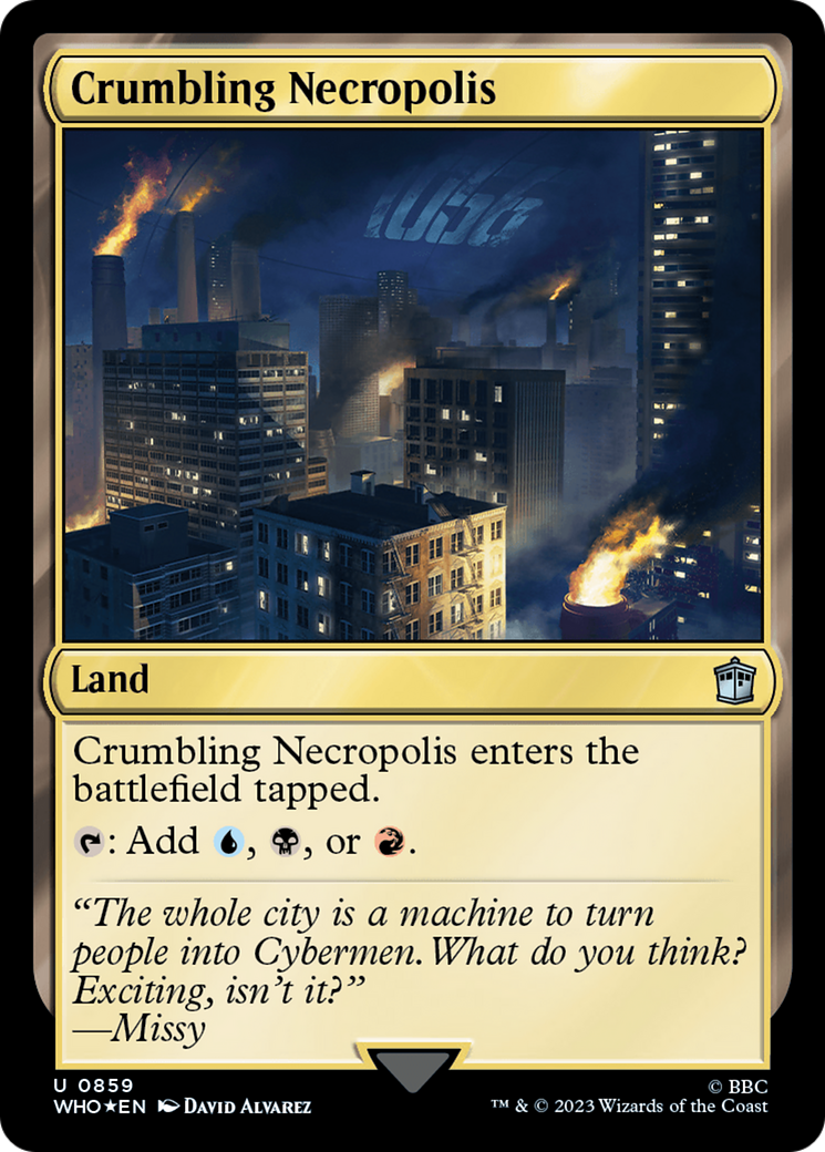 Crumbling Necropolis (Surge Foil) [Doctor Who] | Webway Games