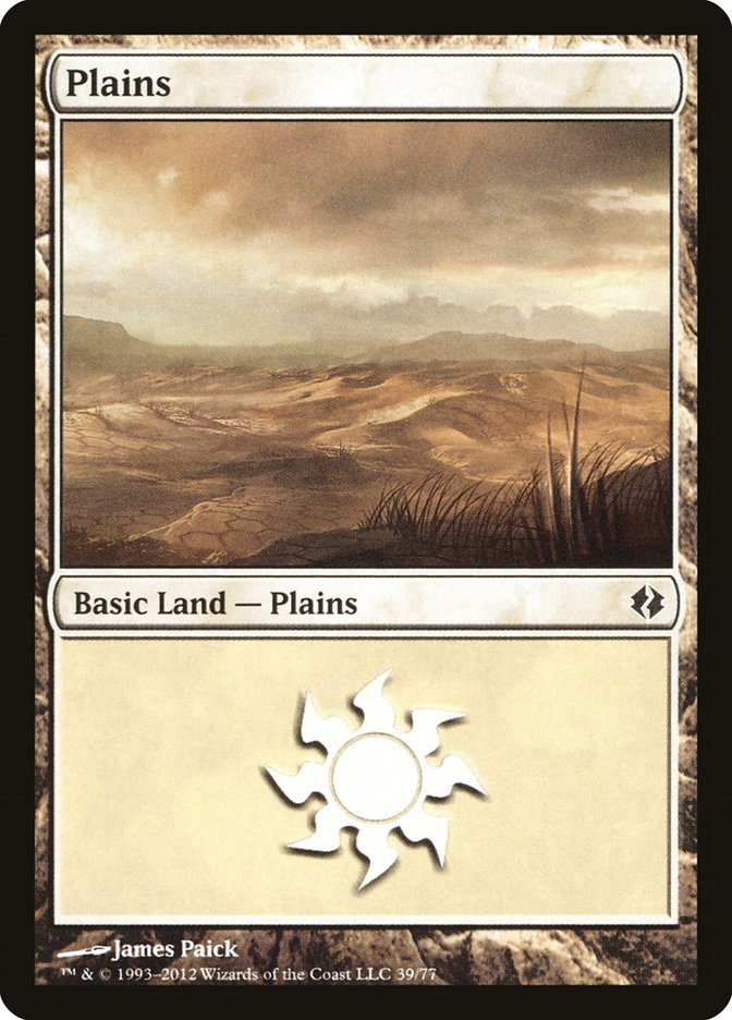 Plains (39) [Duel Decks: Venser vs. Koth] | Webway Games