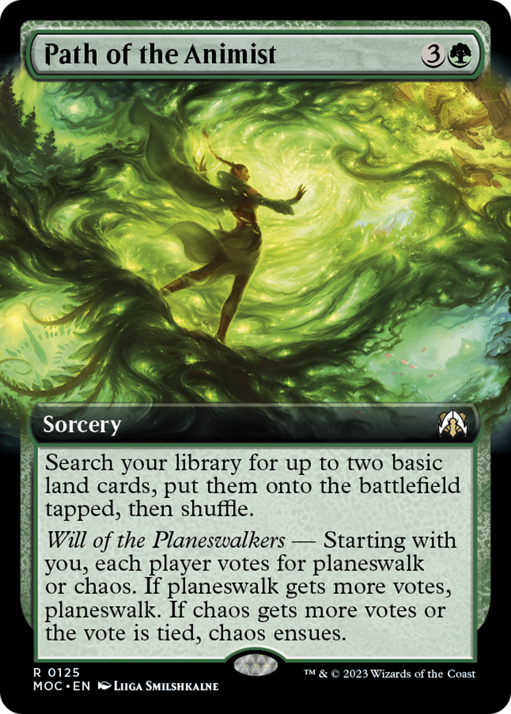 Path of the Animist (Extended Art) [March of the Machine Commander] | Webway Games