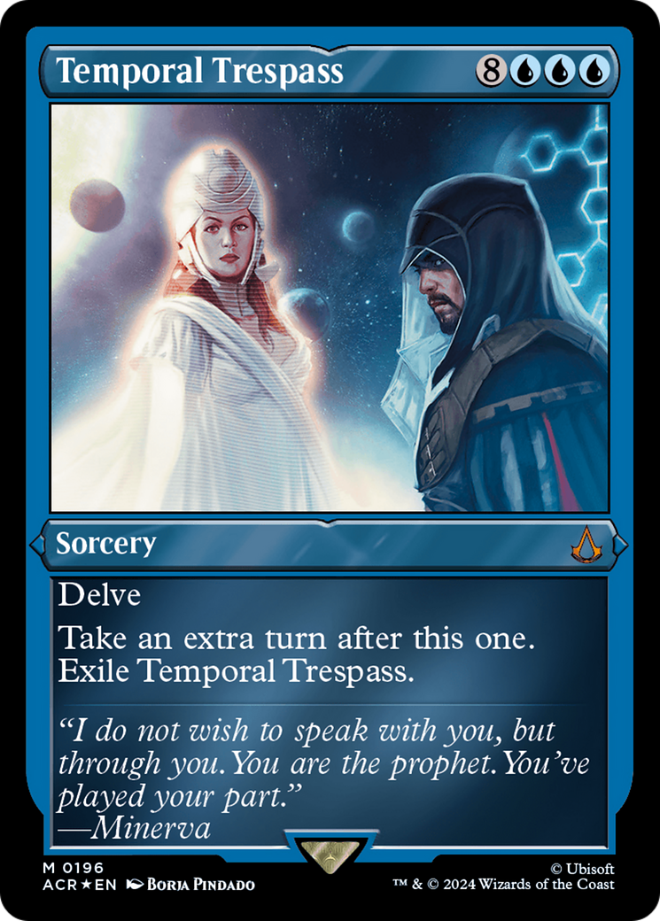Temporal Trespass (Foil Etched) [Assassin's Creed] | Webway Games