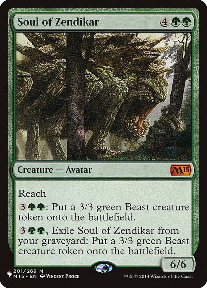 Soul of Zendikar [The List] | Webway Games