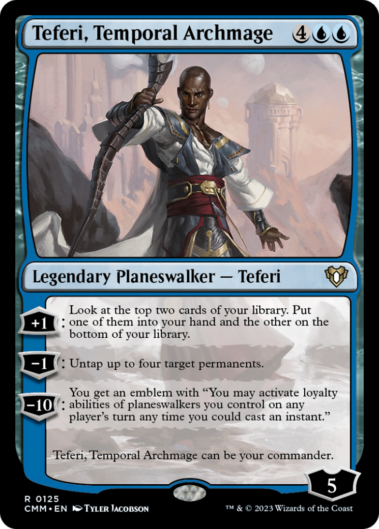 Teferi, Temporal Archmage [Commander Masters] | Webway Games