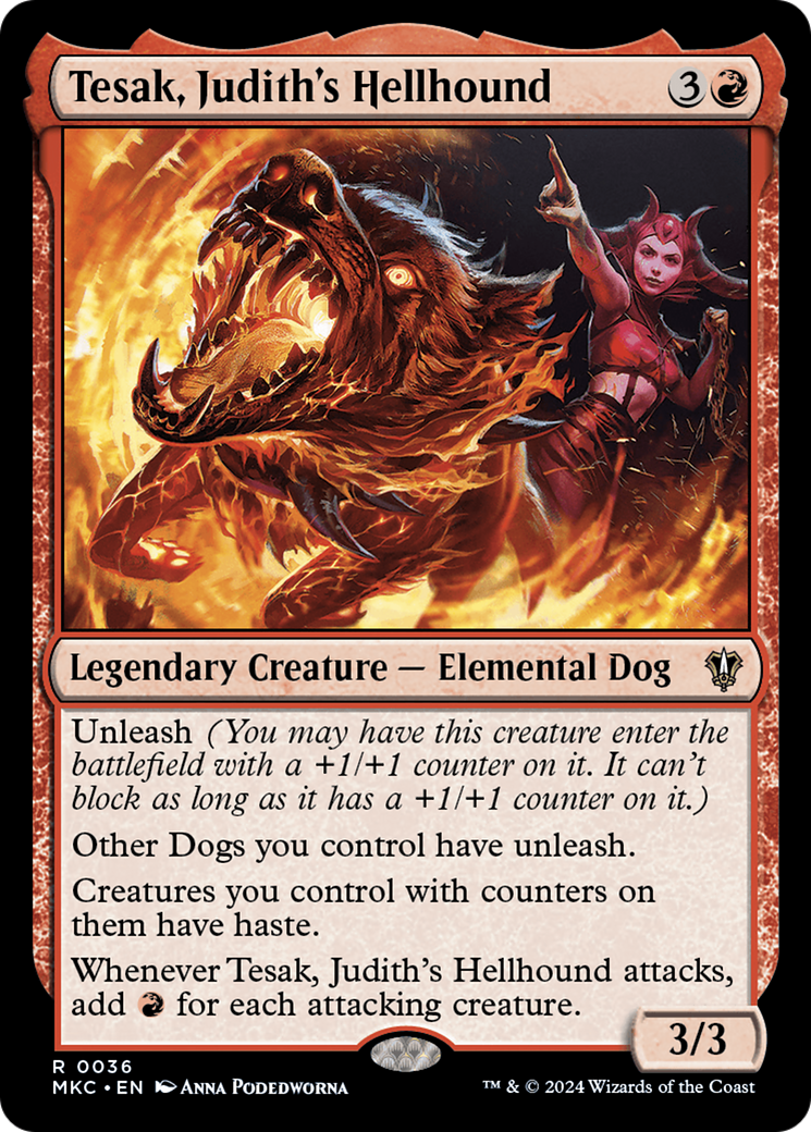 Tesak, Judith's Hellhound [Murders at Karlov Manor Commander] | Webway Games