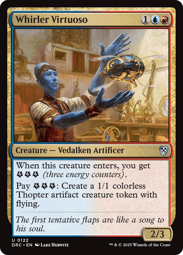 Whirler Virtuoso [Aetherdrift Commander] | Webway Games