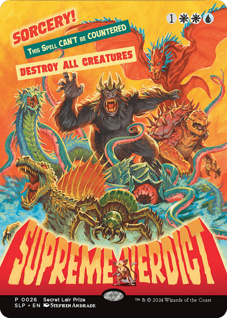 Supreme Verdict [Secret Lair Showdown] | Webway Games
