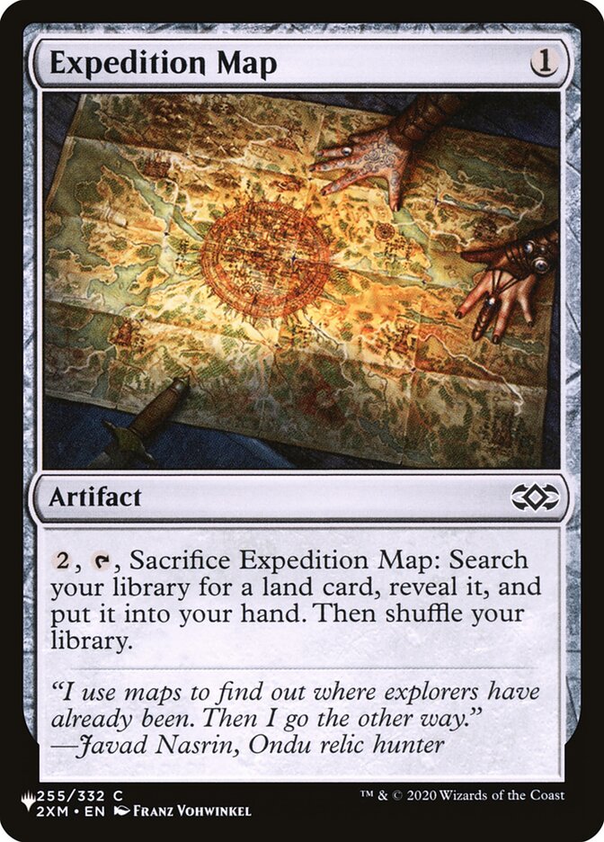 Expedition Map [The List] | Webway Games