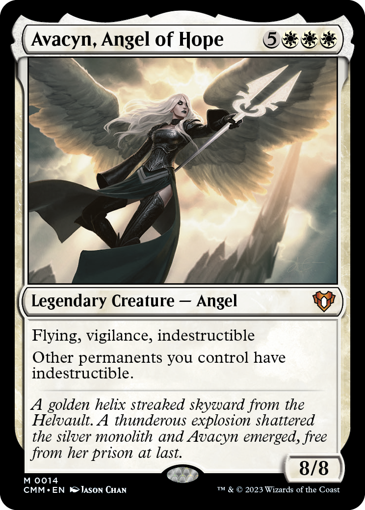 Avacyn, Angel of Hope [Commander Masters] | Webway Games