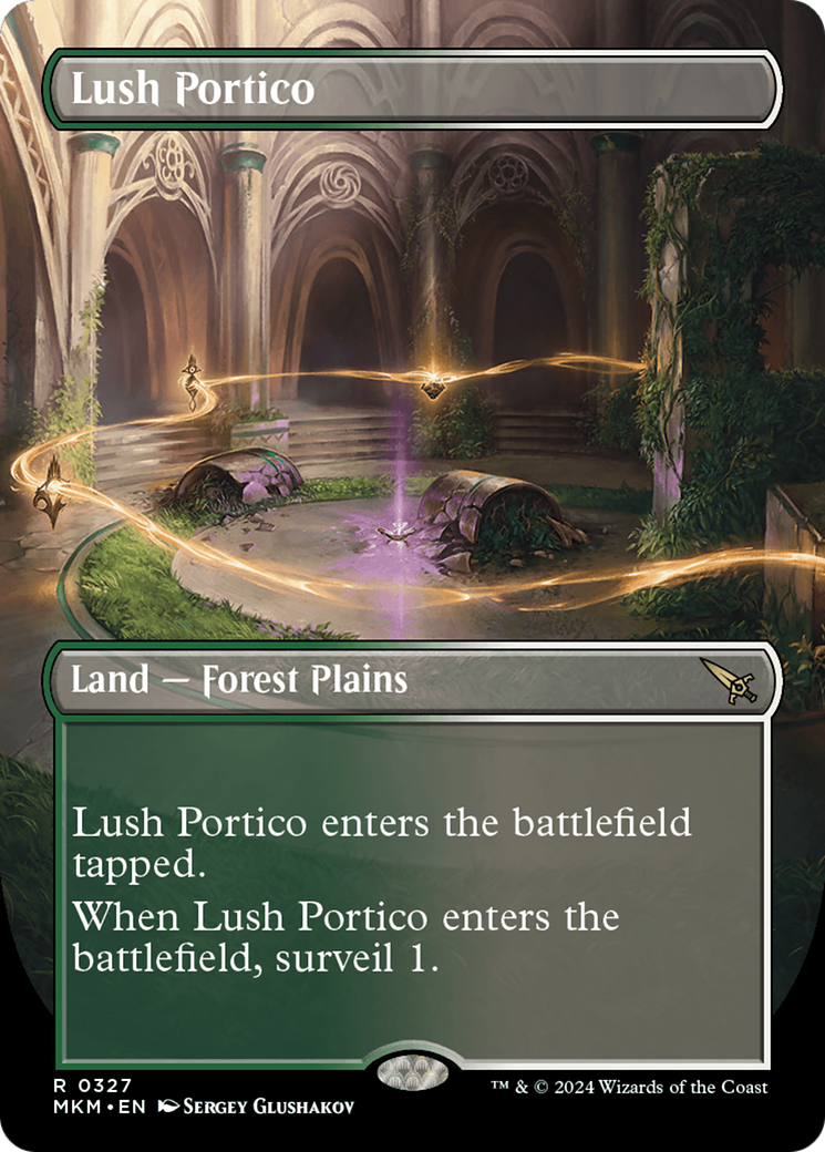 Lush Portico (Borderless) [Murders at Karlov Manor] | Webway Games