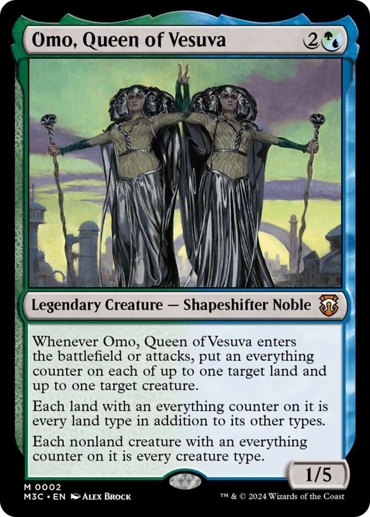Omo, Queen of Vesuva [Modern Horizons 3 Commander] | Webway Games