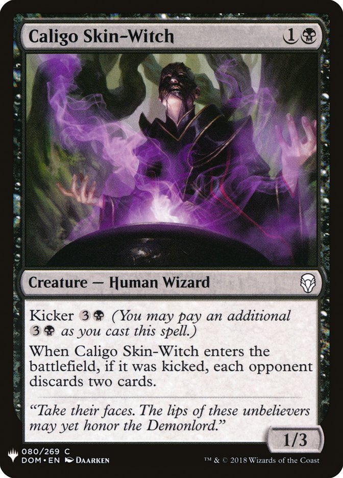 Caligo Skin-Witch [Mystery Booster] | Webway Games