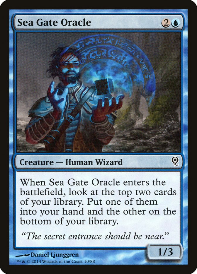 Sea Gate Oracle [Duel Decks: Jace vs. Vraska] | Webway Games