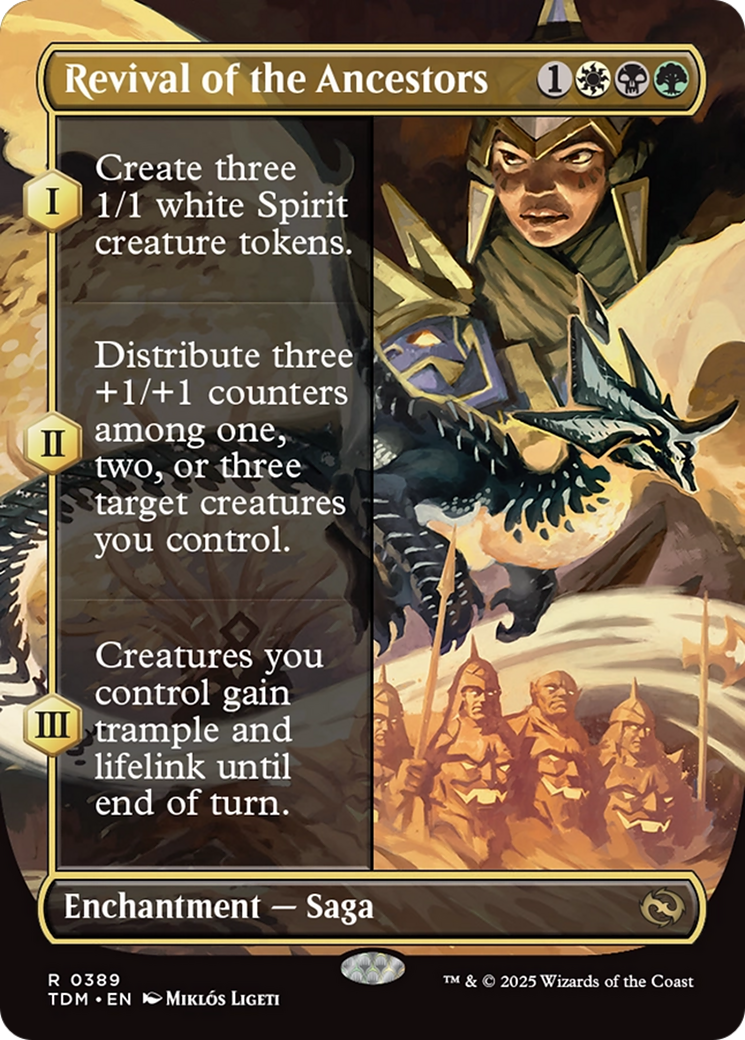 Revival of the Ancestors (Borderless) [Tarkir: Dragonstorm] | Webway Games
