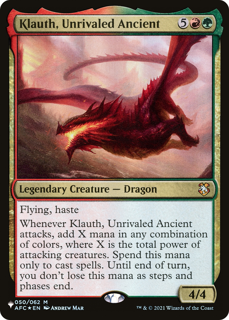 Klauth, Unrivaled Ancient [The List] | Webway Games
