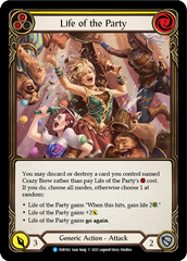 Life of the Party (Yellow) [EVR162] (Everfest)  1st Edition Normal | Webway Games