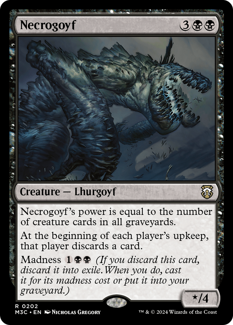 Necrogoyf [Modern Horizons 3 Commander] | Webway Games