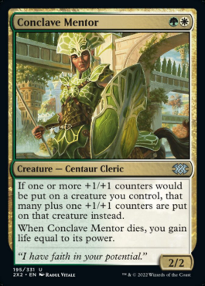 Conclave Mentor [Double Masters 2022] | Webway Games