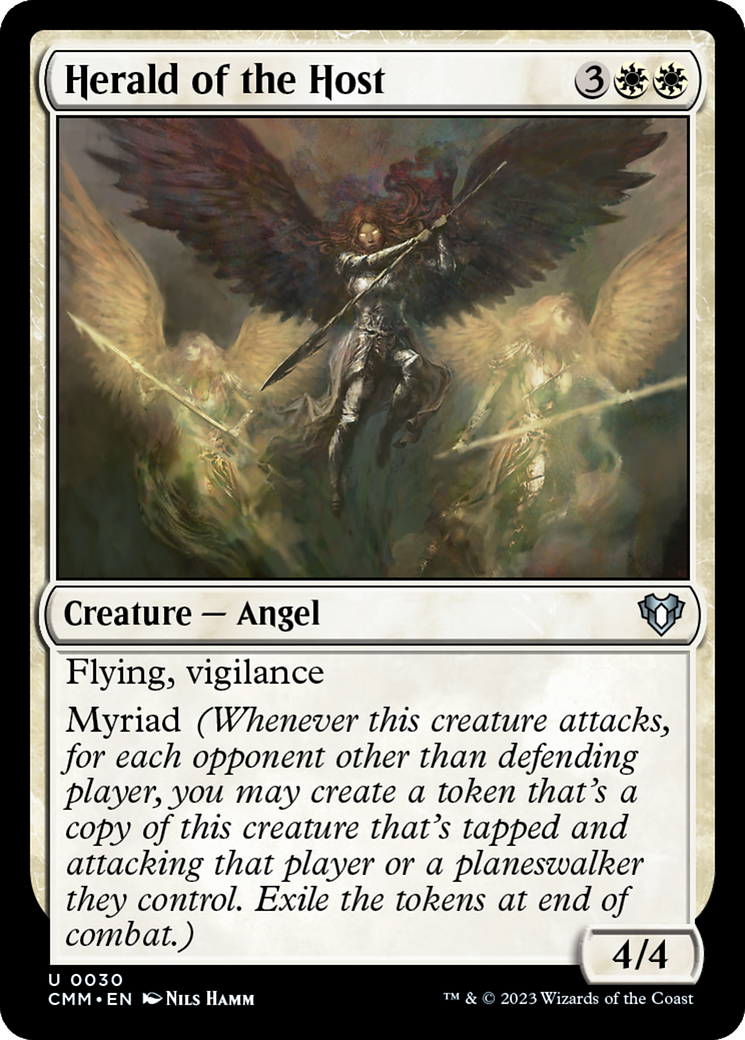 Herald of the Host [Commander Masters] | Webway Games
