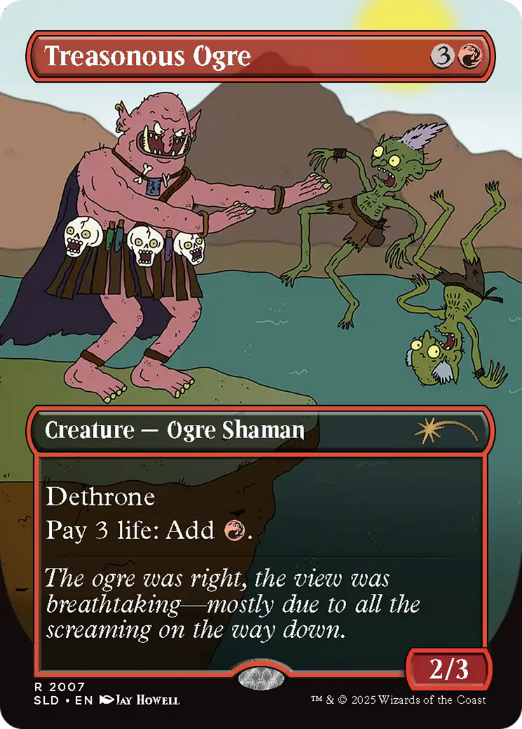 Treasonous Ogre [Secret Lair Drop Series] | Webway Games