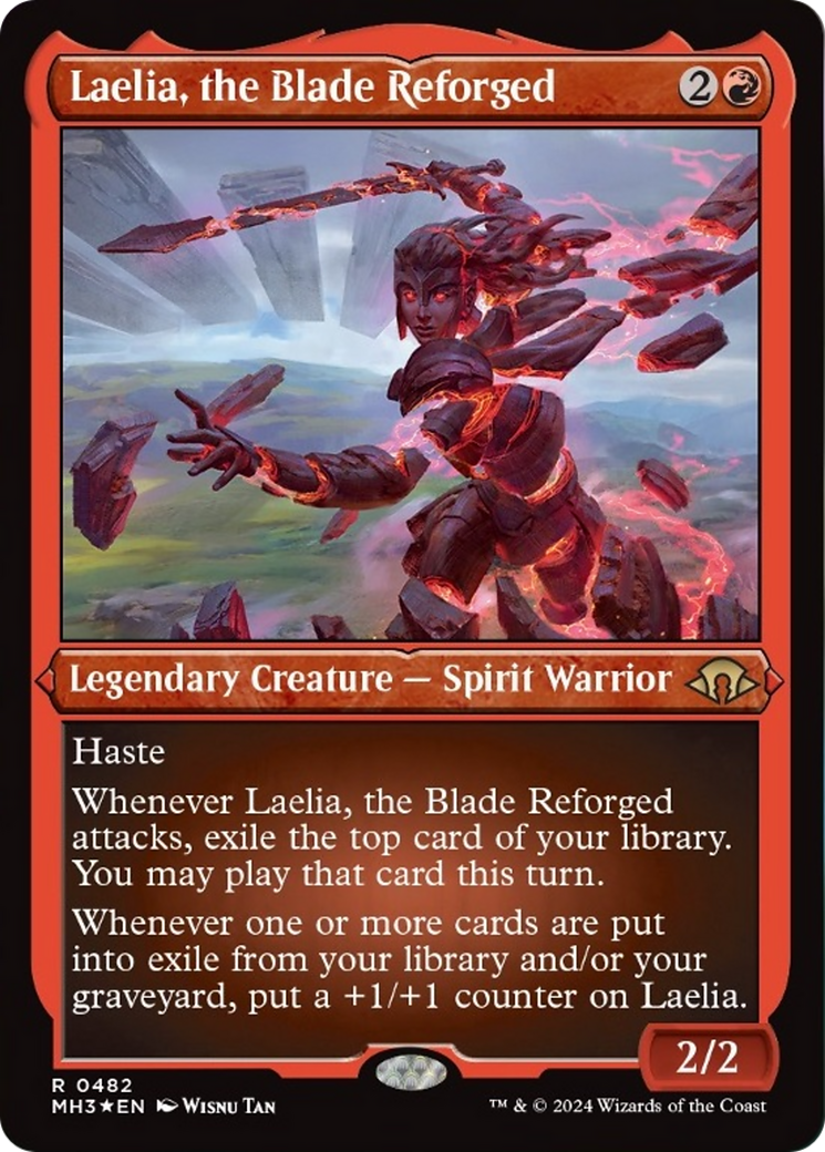 Laelia, the Blade Reforged (Foil Etched) [Modern Horizons 3] | Webway Games