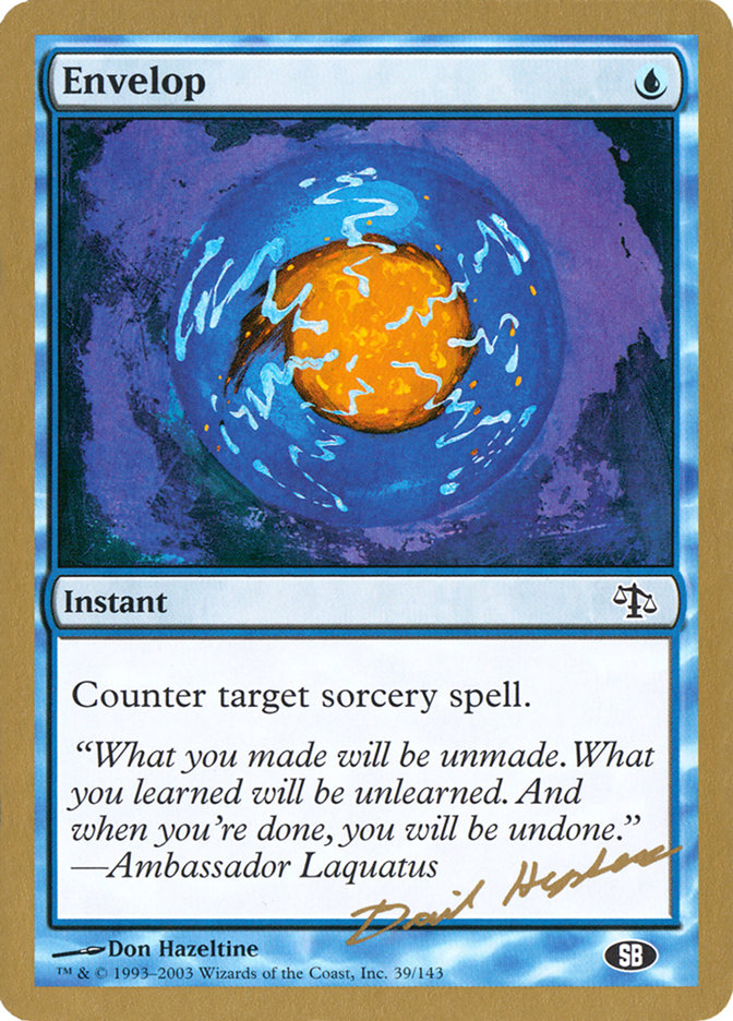 Envelop (Dave Humpherys) (SB) [World Championship Decks 2003] | Webway Games