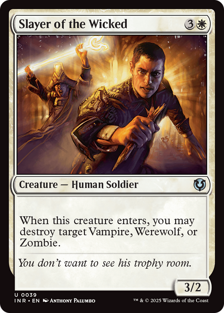 Slayer of the Wicked [Innistrad Remastered] | Webway Games