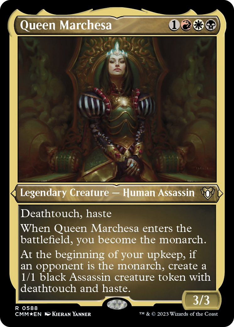 Queen Marchesa (Foil Etched) [Commander Masters] | Webway Games