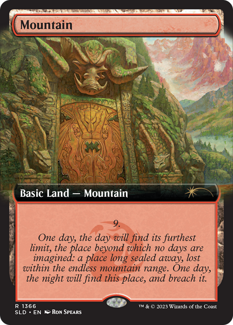 Mountain (1366) [Secret Lair Drop Series] | Webway Games