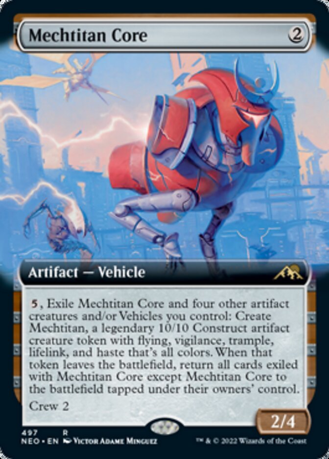 Mechtitan Core (Extended Art) [Kamigawa: Neon Dynasty] | Webway Games