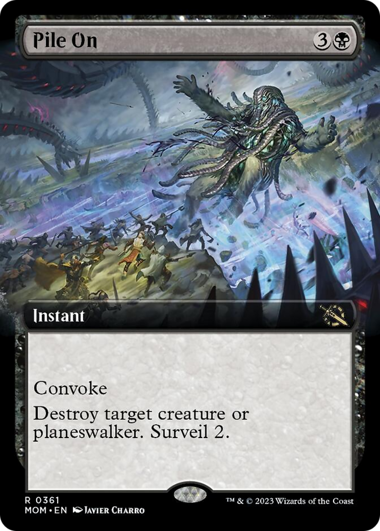 Pile On (Extended Art) [March of the Machine] | Webway Games
