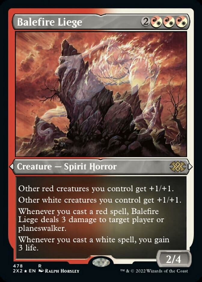 Balefire Liege (Foil Etched) [Double Masters 2022] | Webway Games