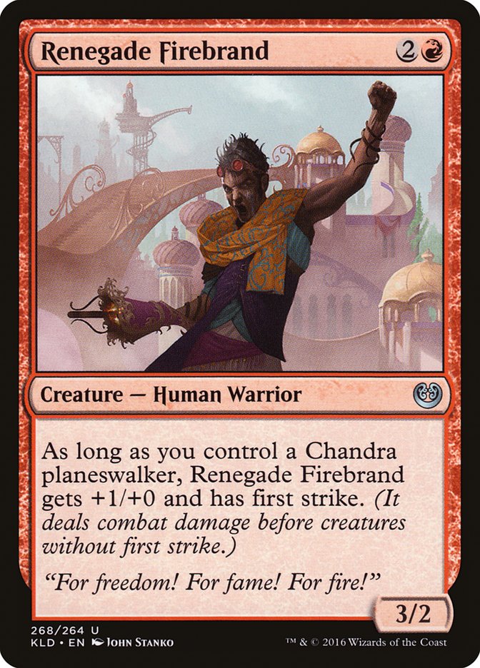 Renegade Firebrand [Kaladesh] | Webway Games