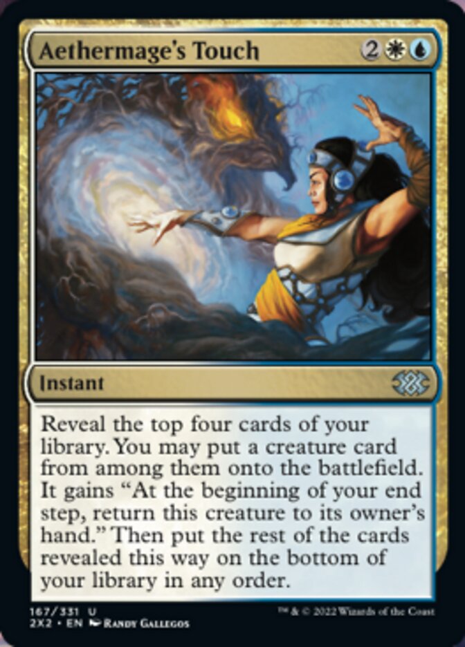 Aethermage's Touch [Double Masters 2022] | Webway Games