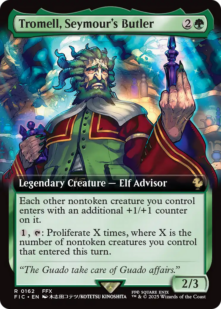 Tromell, Seymour's Butler (Extended Art) [FINAL FANTASY Commander] | Webway Games