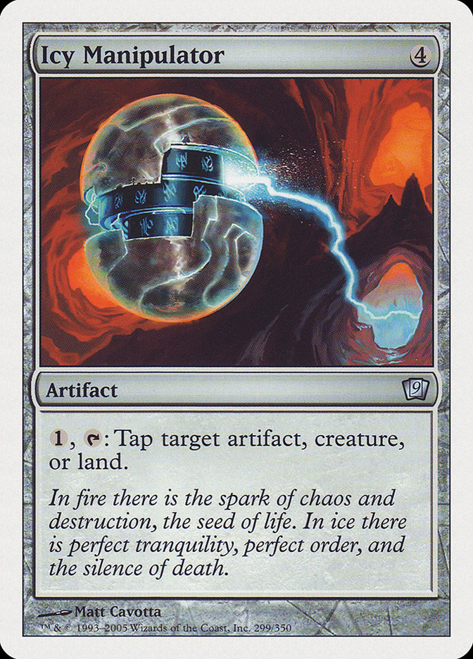 Icy Manipulator (9th Edition) [Oversize Cards] | Webway Games