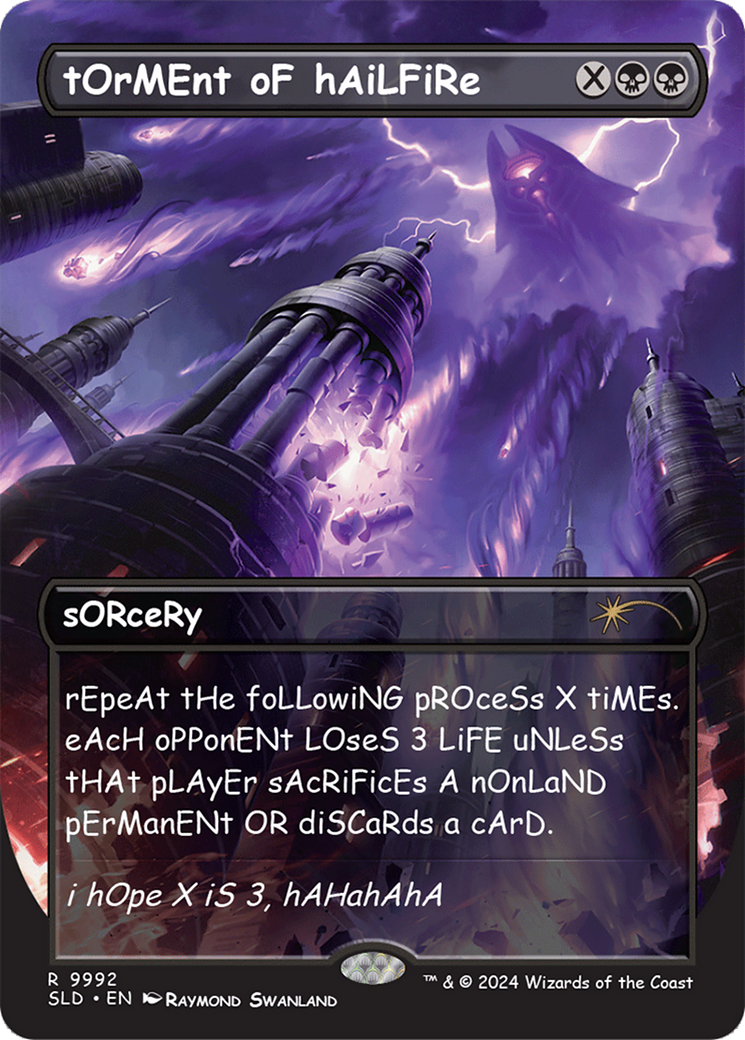tOrMEnt oF hAiLFiRe [Secret Lair Drop Series] | Webway Games