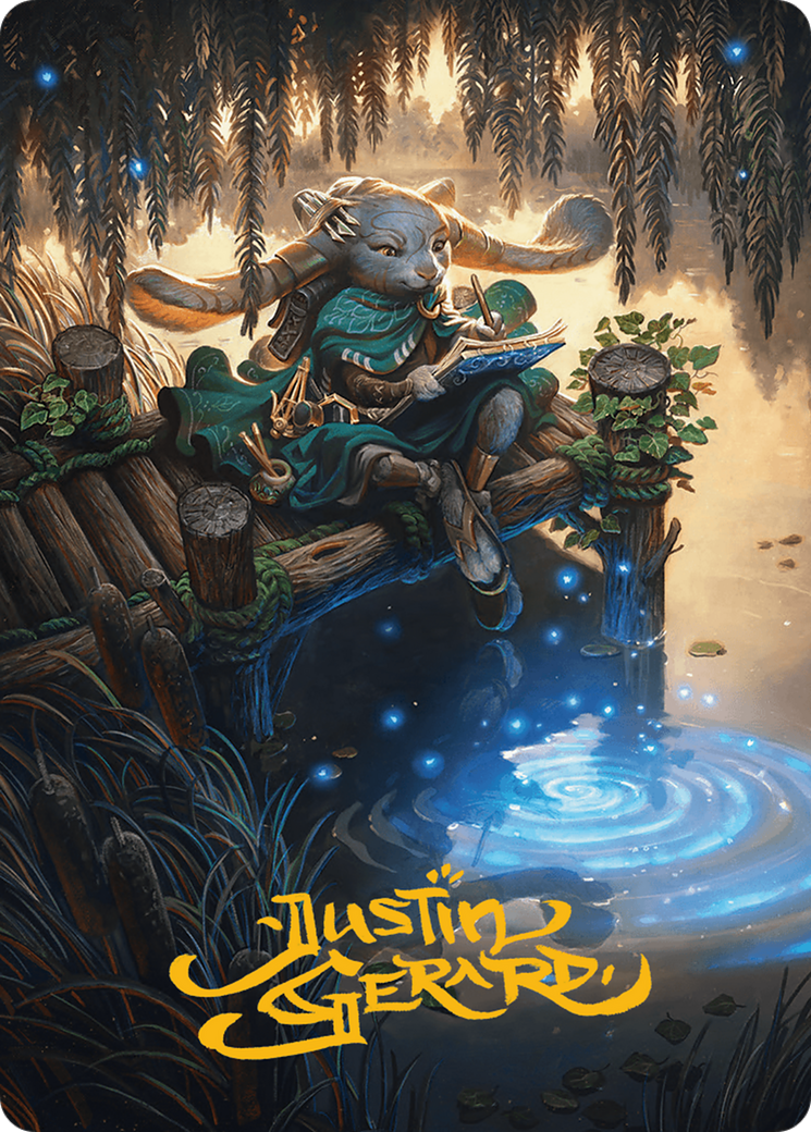 Tamiyo, Field Researcher Art Card (Gold-Stamped Signature) [Bloomburrow Art Series] | Webway Games