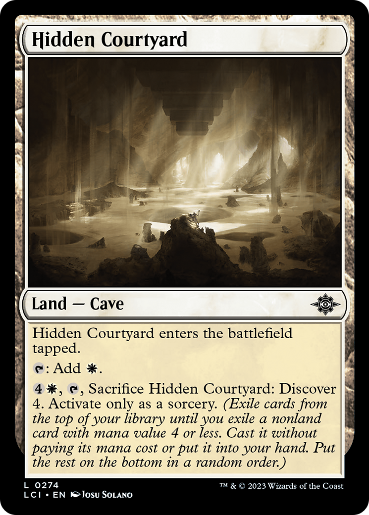 Hidden Courtyard [The Lost Caverns of Ixalan] | Webway Games