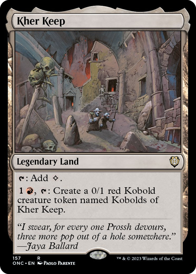 Kher Keep [Phyrexia: All Will Be One Commander] | Webway Games