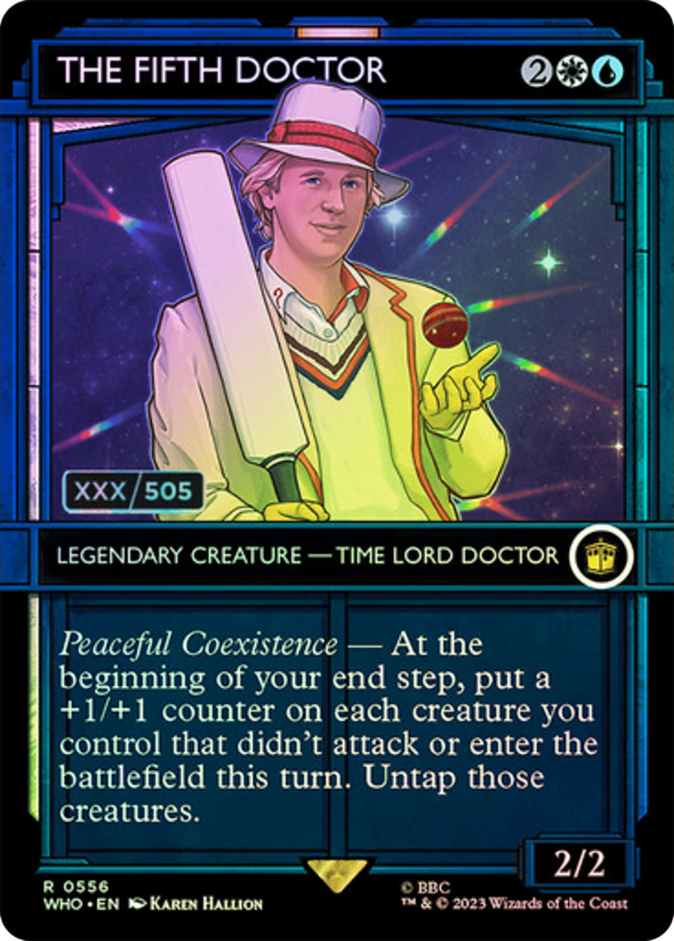 The Fifth Doctor (Serial Numbered) [Doctor Who] | Webway Games