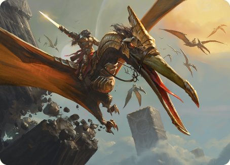 Skyhunter Strike Force Art Card [Phyrexia: All Will Be One Art Series] | Webway Games
