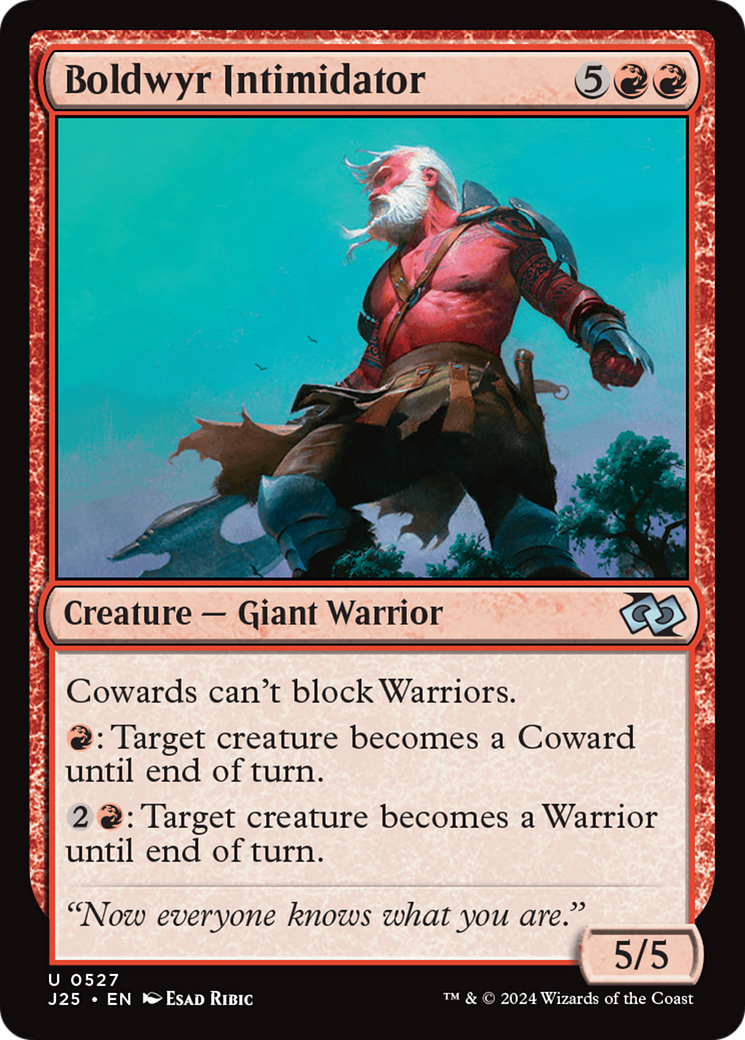 Boldwyr Intimidator [Foundations Jumpstart] | Webway Games