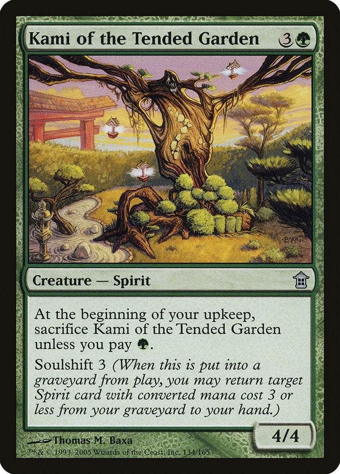 Kami of the Tended Garden [Saviors of Kamigawa] | Webway Games