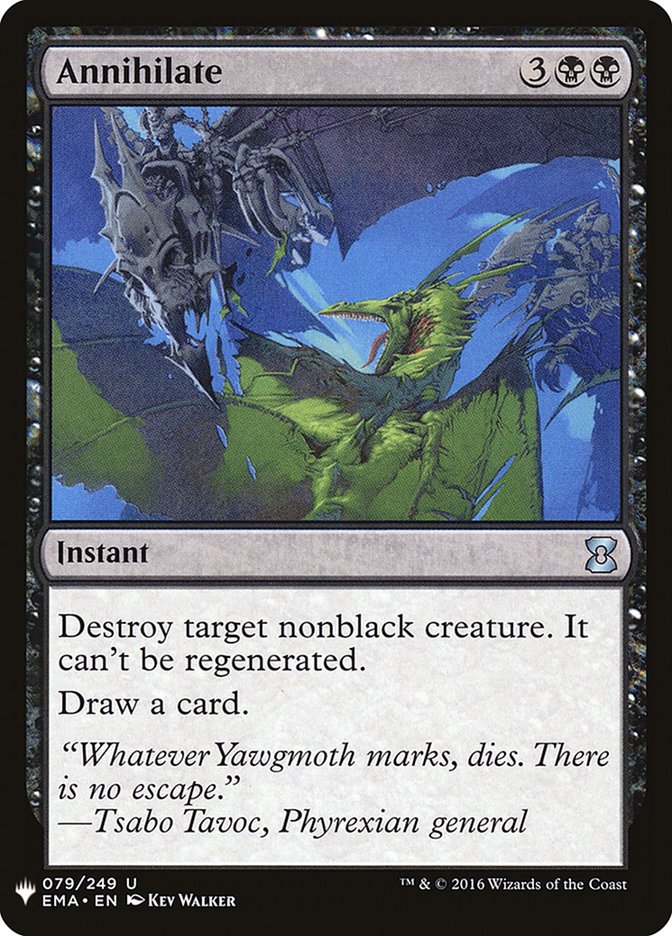 Annihilate [Mystery Booster] | Webway Games