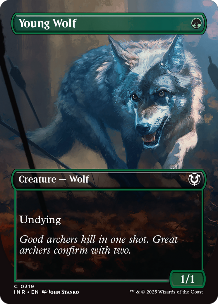 Young Wolf (Borderless) [Innistrad Remastered] | Webway Games