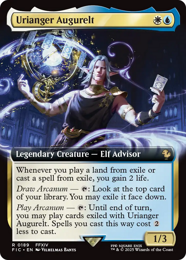 Urianger Augurelt (Extended Art) [FINAL FANTASY Commander] | Webway Games